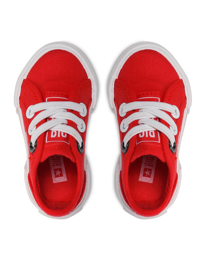 Big Star Shoes Гуменки Big Star Shoes JJ374162 Червен