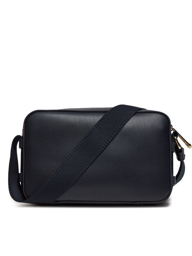 Tommy Hilfiger Handtasche Tommy Hilfiger Iconic Tommy Camera Bag Corp AW0AW16106 Dunkelblau