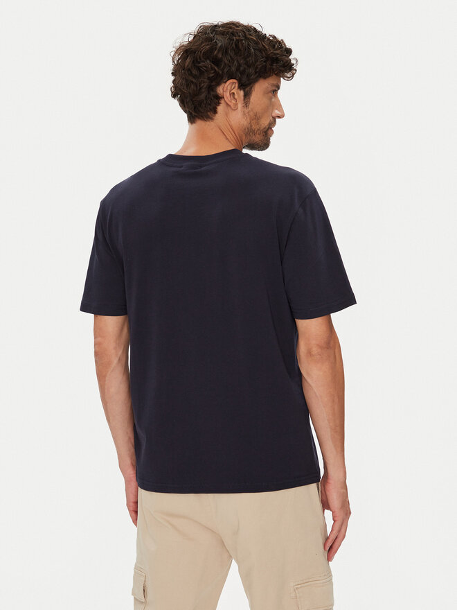 Napapijri Napapijri T-Shirt Smallbox NP0A88TR Dunkelblau Regular Fit
