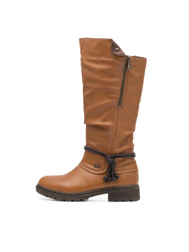 Rieker Kozaki Rieker Z4758-24 Brązowy