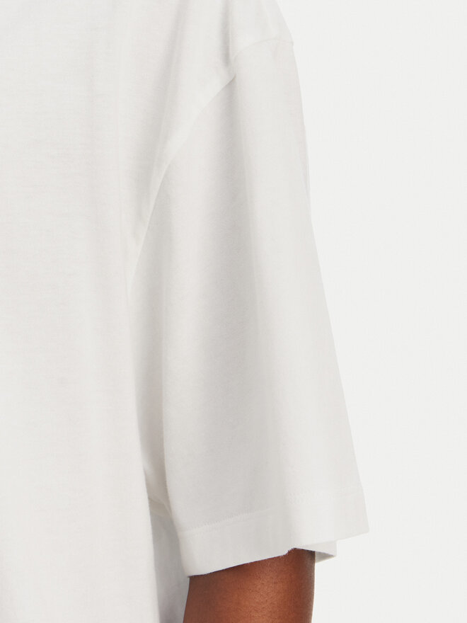 BOSS BOSS T-Shirt C_Eboyfriend_4 50540441 Weiß Oversize