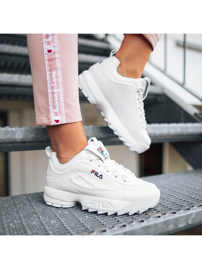 Fila Сникърси Fila Disruptor Low Wmn 1010302.1FG Бял