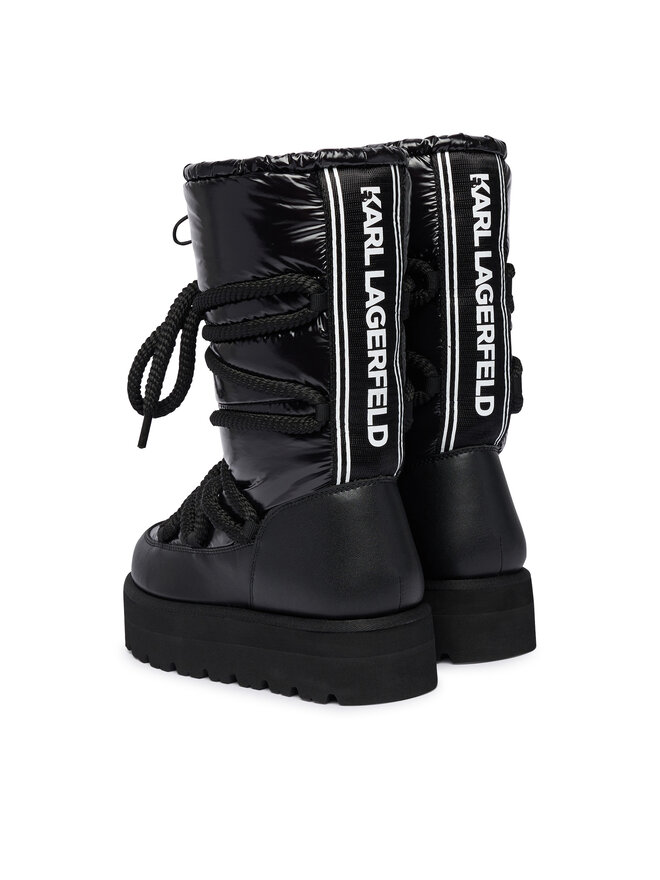 KARL LAGERFELD Schneeschuhe KARL LAGERFELD Skylar Ski KL49686 Schwarz