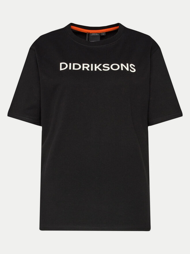 Didriksons Didriksons T-Shirt Harald 505551 Μαύρο Regular Fit