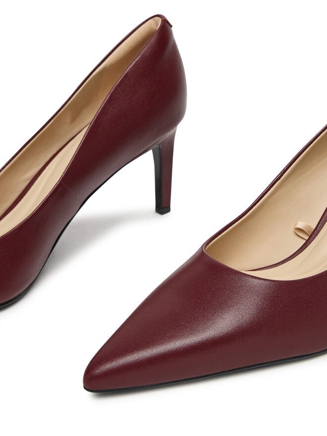 Calvin Klein Čevlji z visoko peto Calvin Klein Ess Stiletto 70 HW0HW02607 Rjava