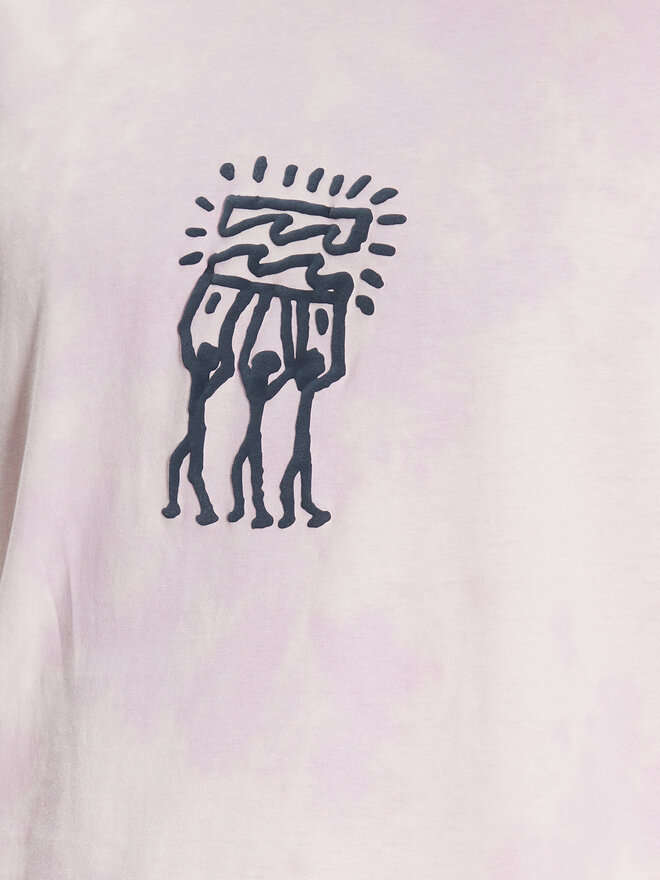 Billabong Billabong T-Shirt Together ABYZT01737 Rosa Regular Fit