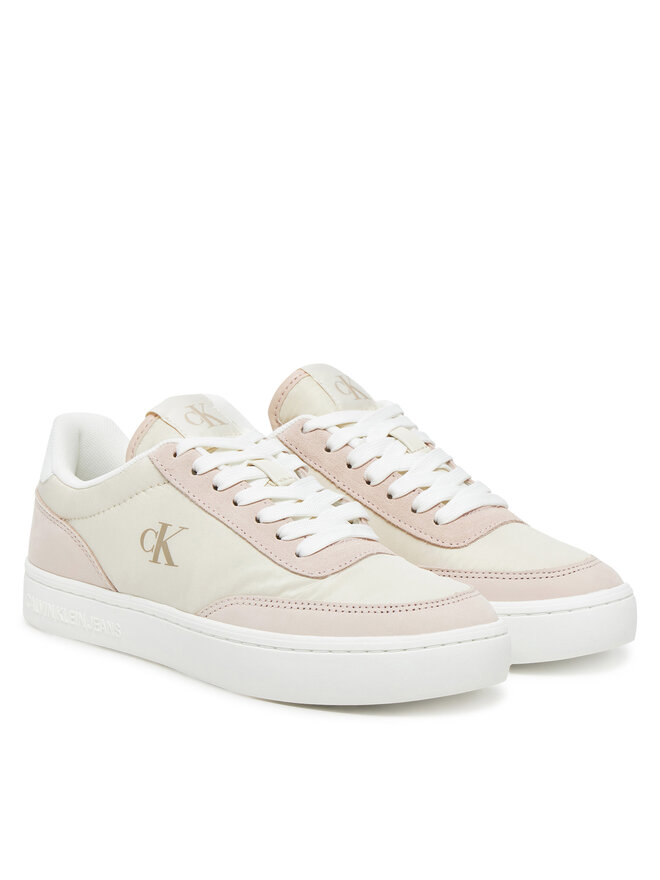 Calvin Klein Jeans Sportcipők Calvin Klein Jeans Classic Cupsole Mix In YW0YW01767 Fehér