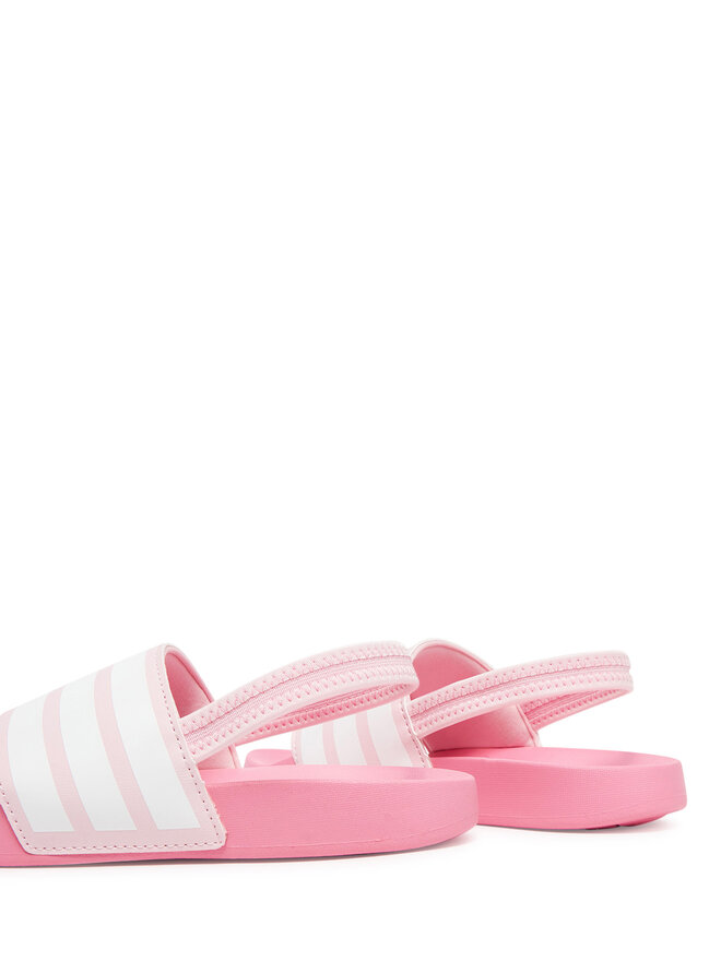 adidas Sandały adidas adilette Estrap JR5331 Różowy