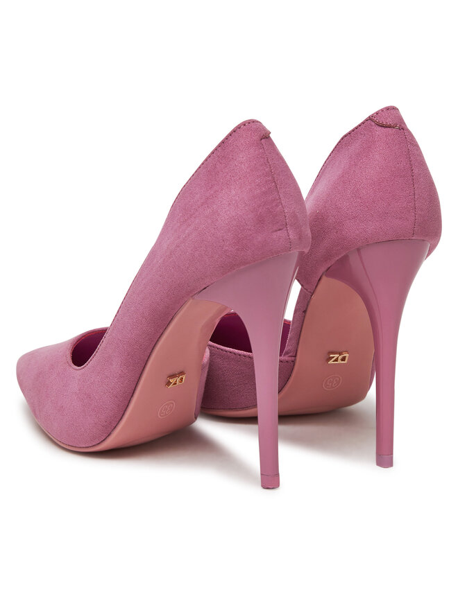 DeeZee Pantofi cu toc subțire DeeZee DZ0024 Roz