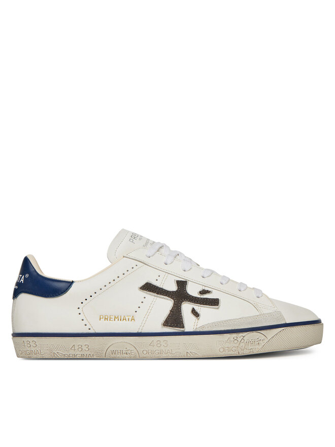 Premiata Сникърси Premiata STEVEN VAR 7503 Бял