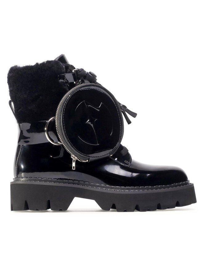Eva Minge Schnürstiefeletten Eva Minge EM-41-08-000938 Schwarz