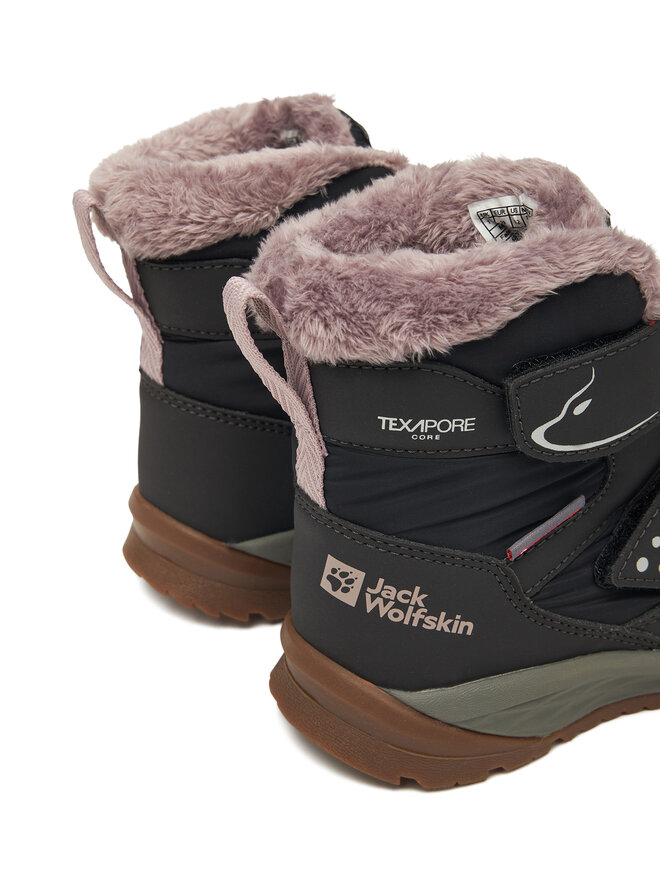 Jack Wolfskin Čizme za snijeg Jack Wolfskin Polar Bear-g Texapore High Vc K A62146 Crna