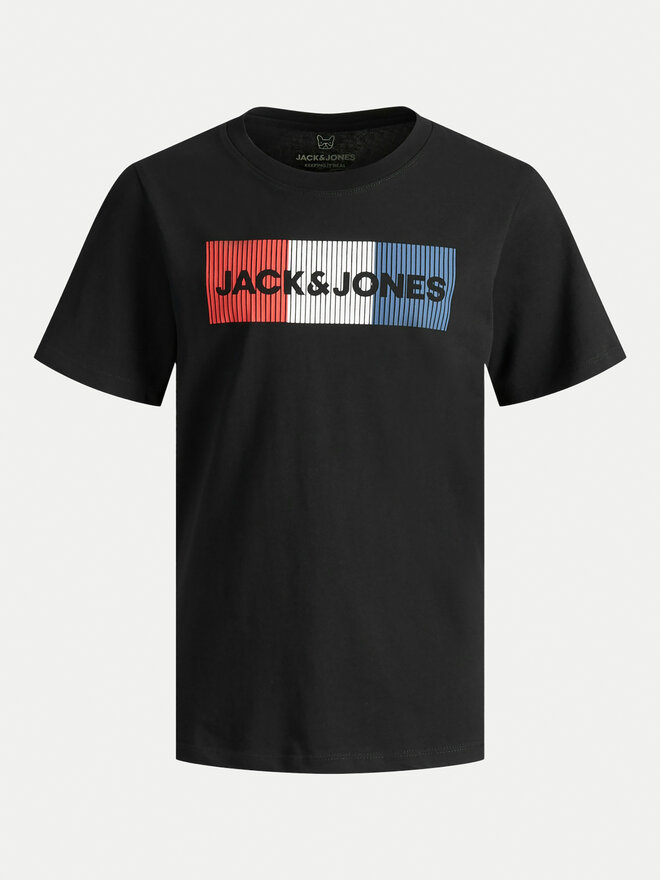 Jack&Jones Junior Jack&Jones Junior Футболка 12152730 Чорний Regular Fit