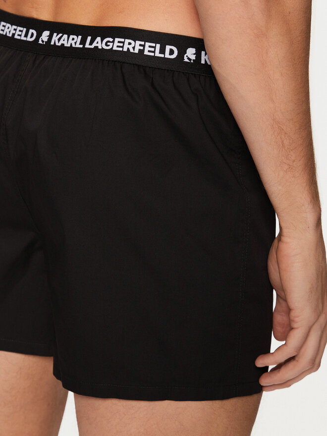 KARL LAGERFELD KARL LAGERFELD Pack de 3 bóxers 221M2134 Negro