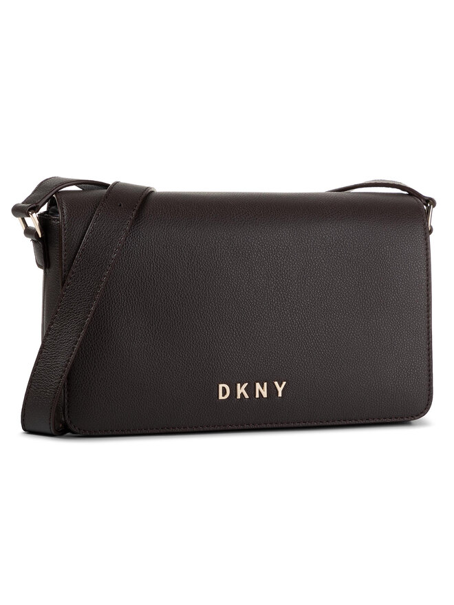 DKNY Handtasche DKNY Clara Flp Shldr Pebb R933AD83 Braun