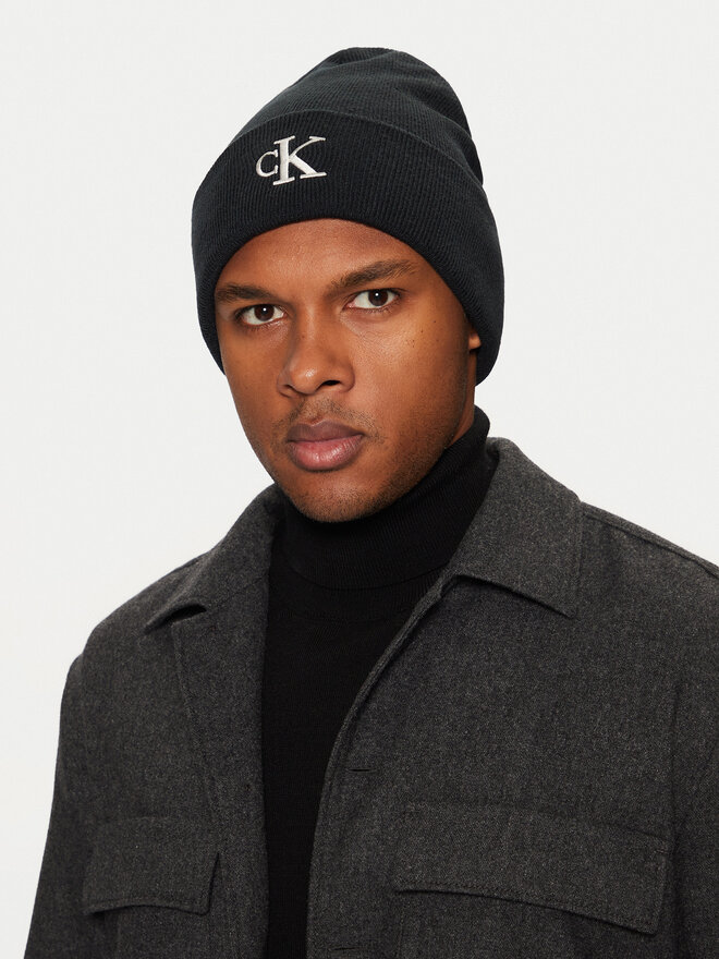 Calvin Klein Căciulă Calvin Klein Monogram Embro Beanie K50K512145 Gri