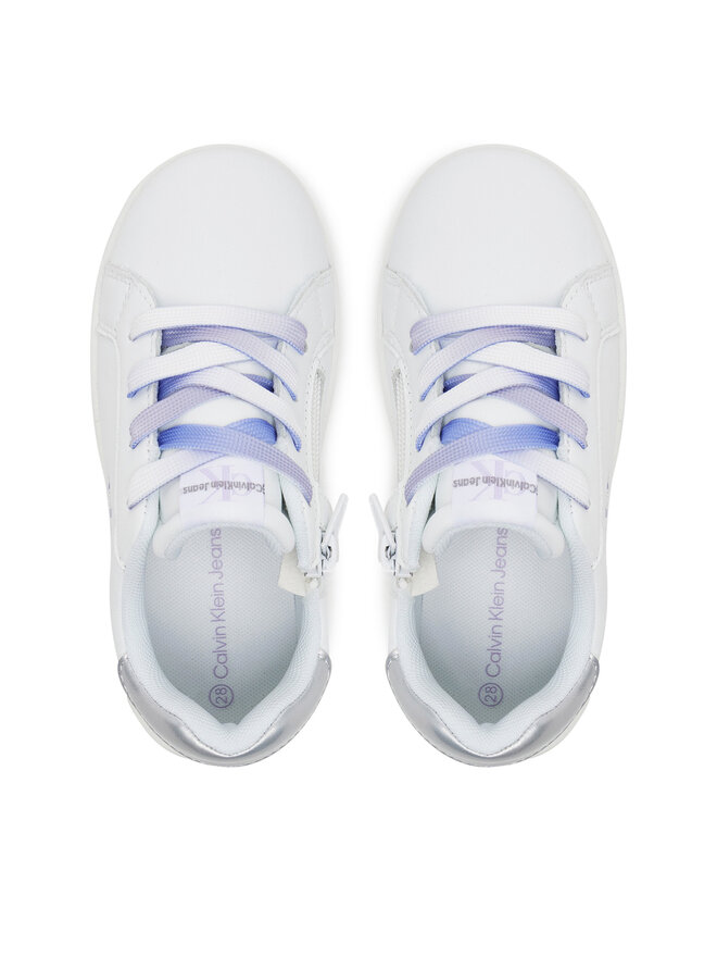 Calvin Klein Jeans Sneakersy Calvin Klein Jeans Low Cut Lace-Up Sneaker V1A9-82009-1355 M Biały