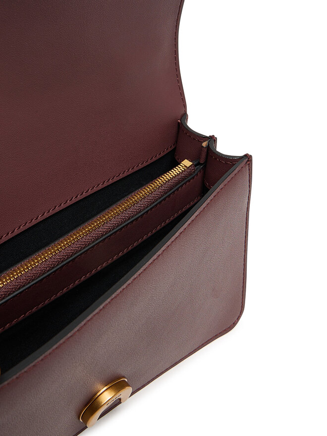 PINKO Handtasche PINKO Love One Mini ST.CL Al 25-26 PLTT 105856 A0F1 Dunkelrot