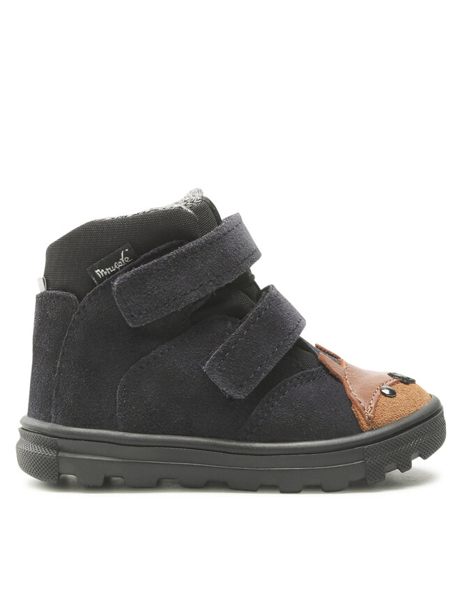 Mrugała Botines planos Mrugała Andy 6180/2-73 Azul marino
