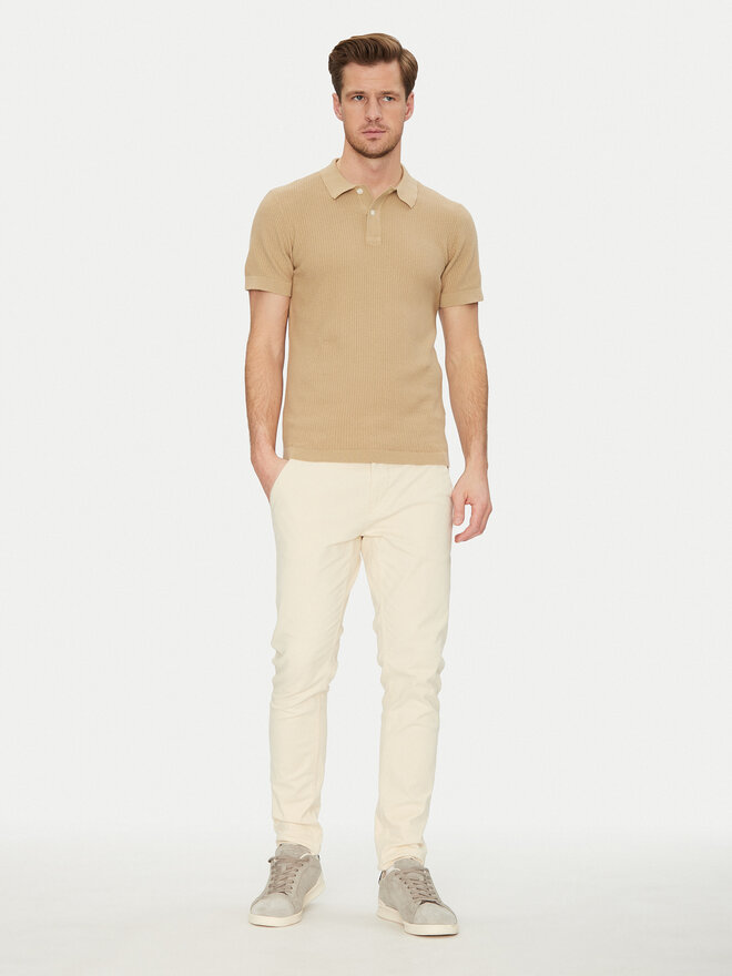 Blend Blend Poloshirt 20718361 Beige Regular Fit
