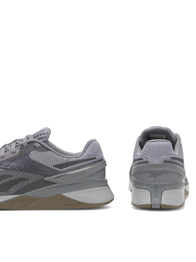 Reebok Buty na siłownię Reebok Nano X3 100033786-M Szary