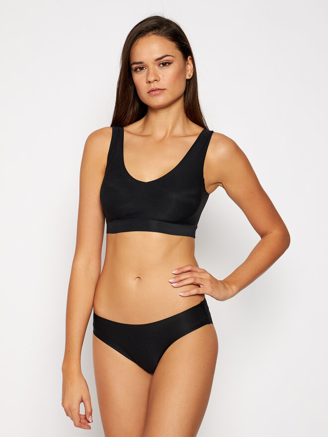 Chantelle Chantelle Σουτιέν τοπ Soft Stretch C16A10 Μαύρο