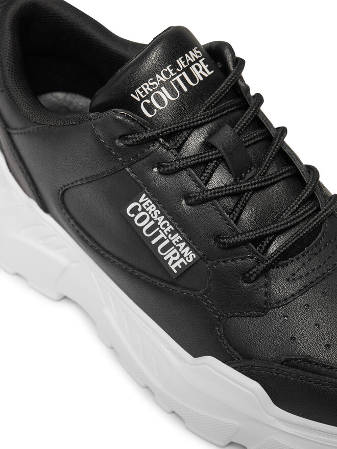Versace Jeans Couture Sneakersy Versace Jeans Couture Speedtrack 77VA3SC2 Czarny