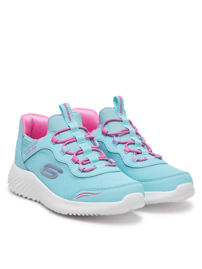 Skechers Sneakersy Skechers Bounder-Simple Cute 303585L/TURQ Tyrkysová