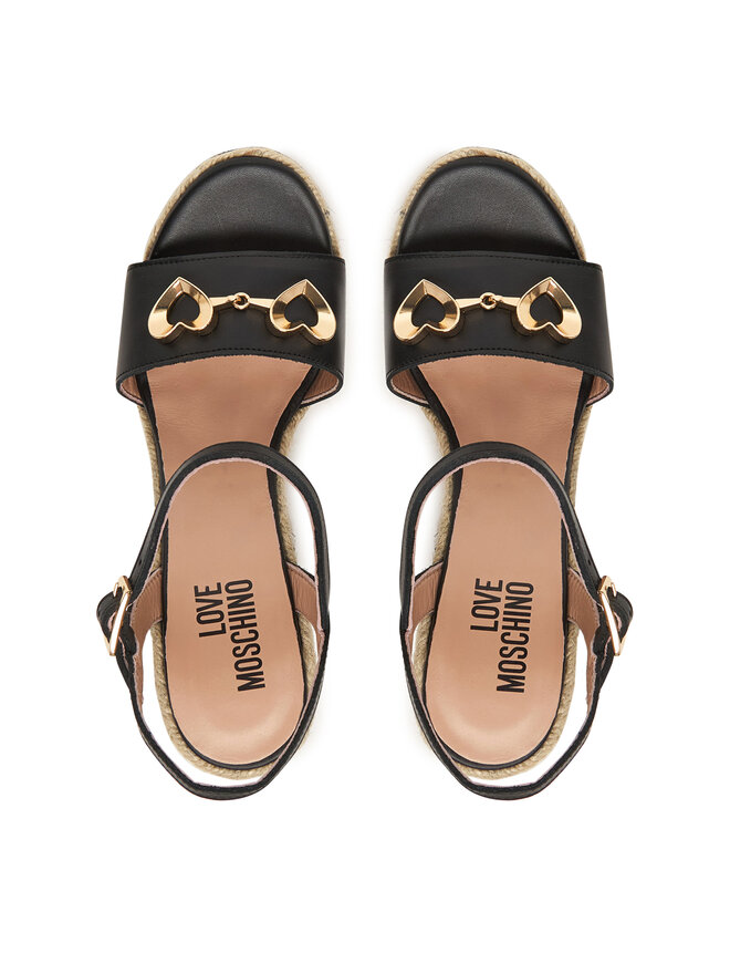 LOVE MOSCHINO Espadrilles LOVE MOSCHINO JA1615BI0OIA0000 Schwarz
