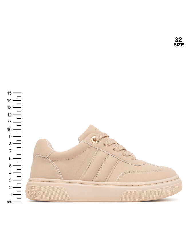 Tommy Hilfiger Sneakers Tommy Hilfiger Low Cut Lace-Up Sneaker T3A9-35086-0315 S Hellbeige