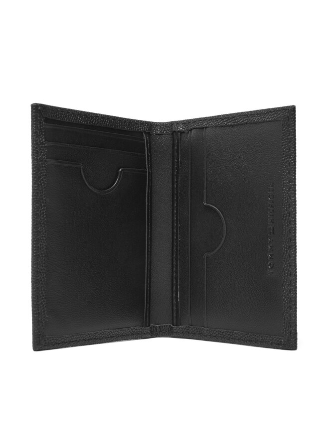 Tommy Hilfiger Veľká pánska peňaženka Tommy Hilfiger Th Flag Bifold AM0AM13522 Čierna