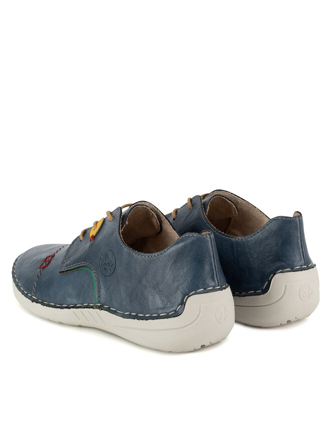 Rieker Halbschuhe Rieker 52528-14 Blau