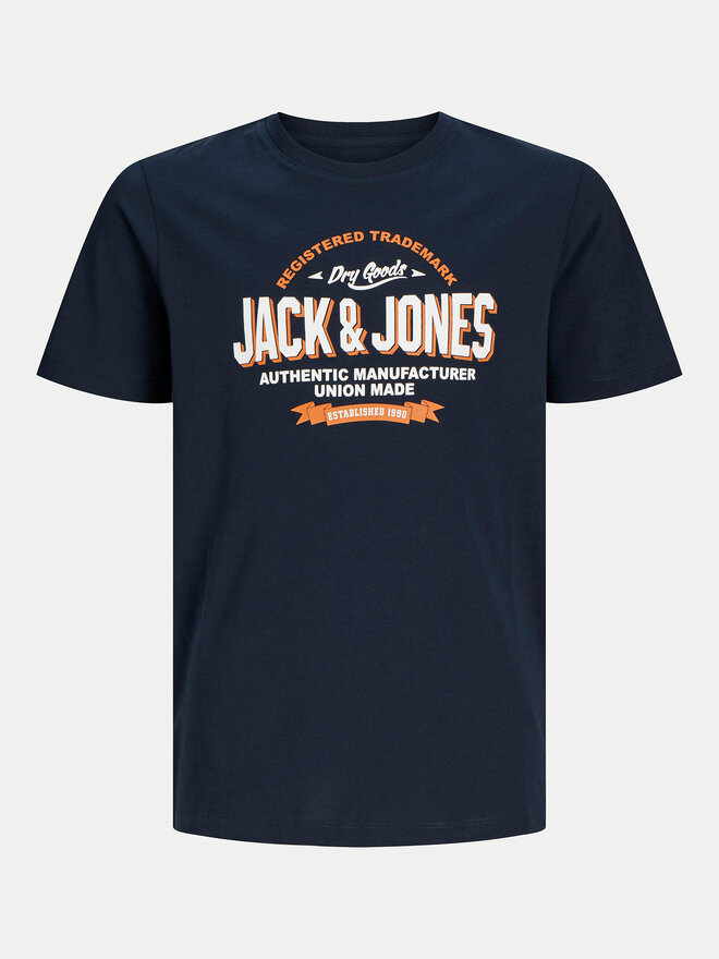 Jack&Jones Junior Jack&Jones Junior Póló Logo 12258877 Sötétkék Regular Fit