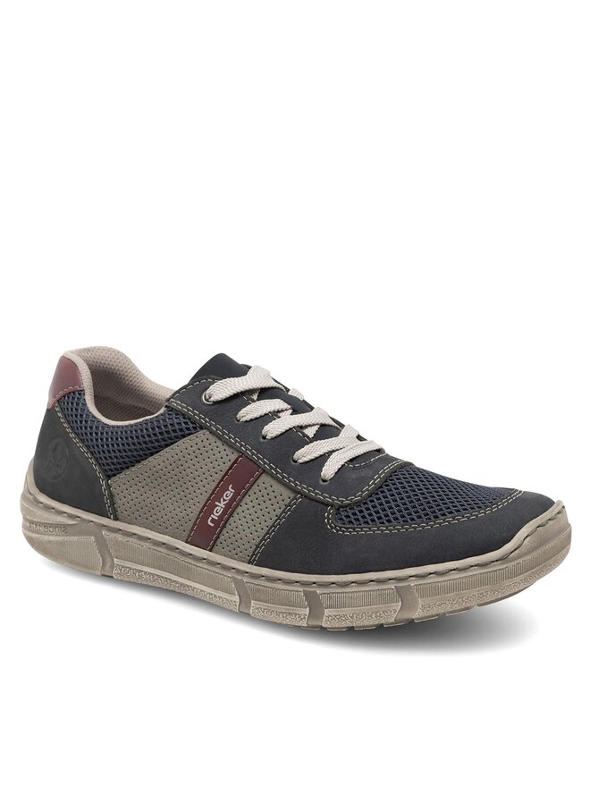 Rieker Sneakersy Rieker 04002-14 Tmavomodrá