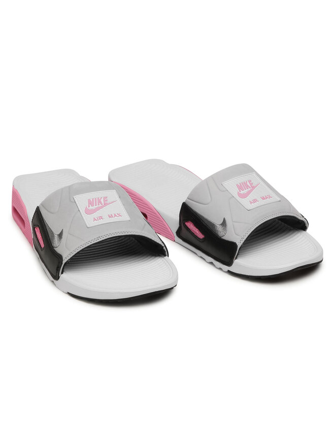 Nike Шльопанці Nike Air Max 90 Slide BQ4635 100 Сірий