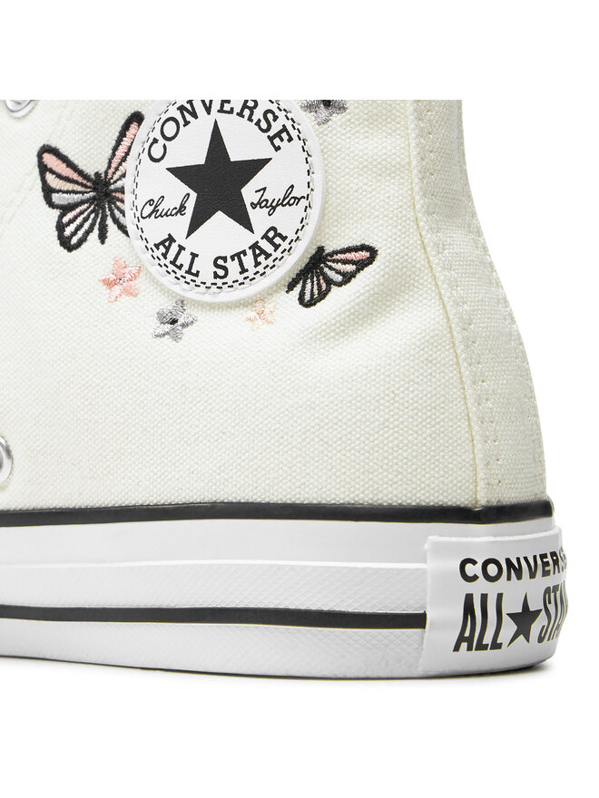 Converse Plátěnky Converse Chuck Taylor All Star Eva Lift Butterflies A07336C Béžová