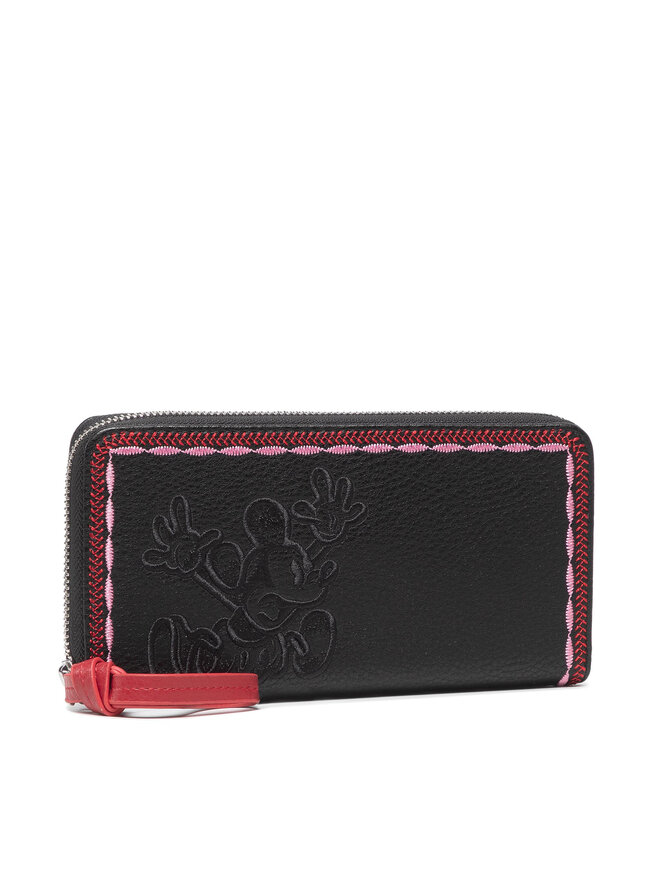 Desigual Cartera grande para mujer Desigual 22SAYP13 Negro
