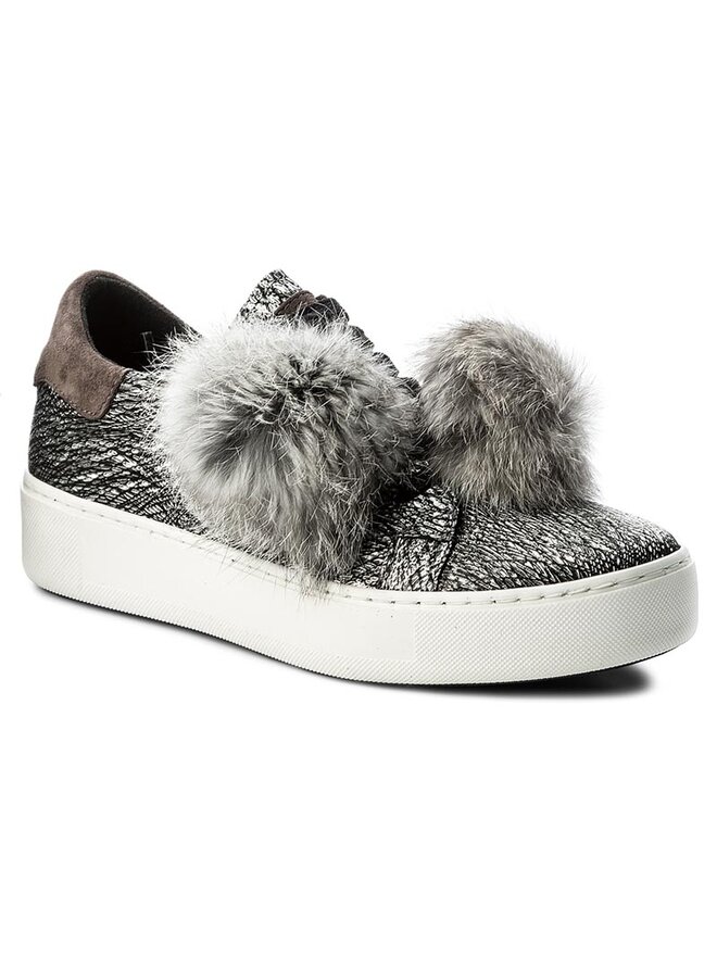Kanna Sneakersy Kanna KI7772 Strieborná