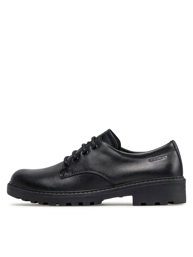 Geox Oxfordy Geox J Casey G. C J0420C 00043 C9999 S Czarny