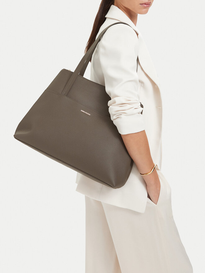 GINO ROSSI Handtasche GINO ROSSI EO-LA224-19649 Dunkelbeige
