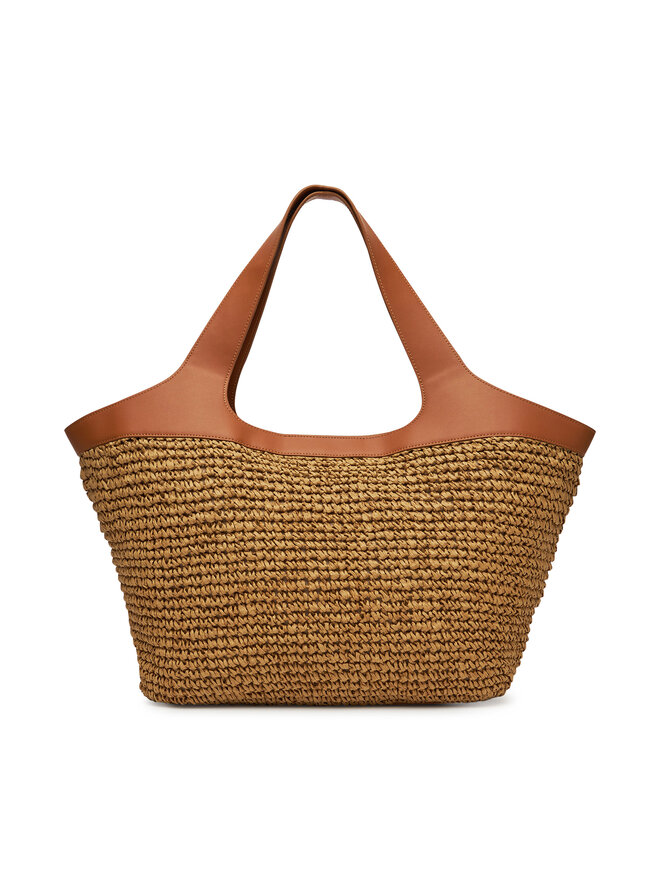 TOUS Handtasche TOUS Lirio Rafia 2002205243 Braun