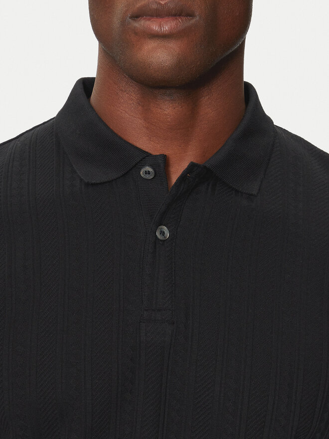 Selected Homme Selected Homme Polo 16094575 Μαύρο Regular Fit
