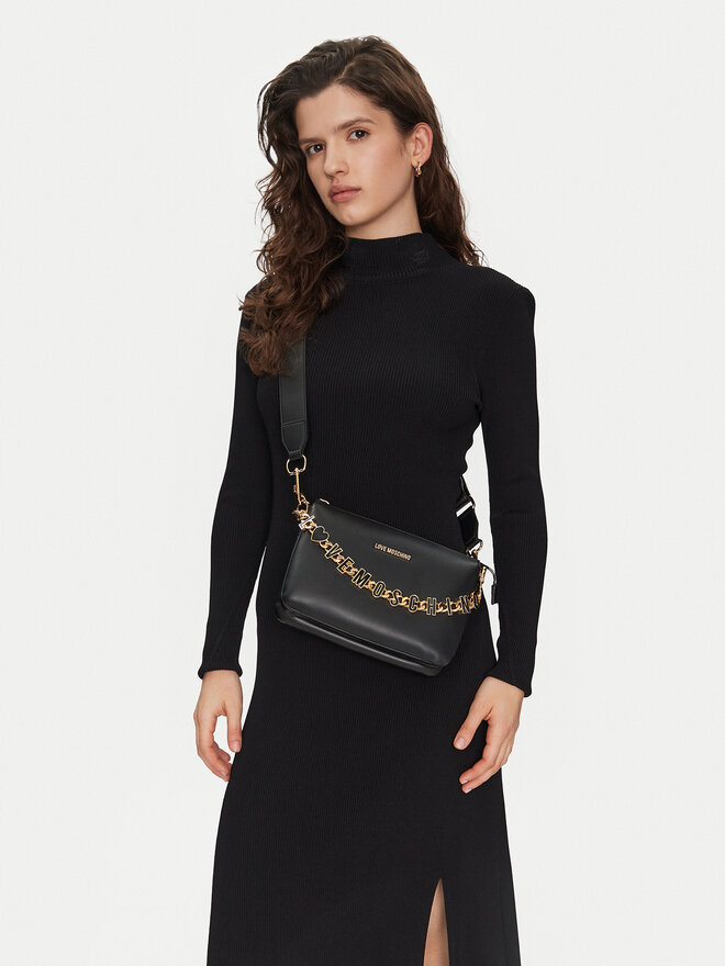 LOVE MOSCHINO Дамска чанта LOVE MOSCHINO JC4072PP1ML1300A Черен