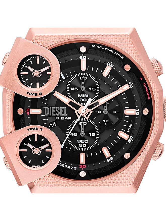 Diesel Zegarek Diesel Sideshow DZ7475 Czarny