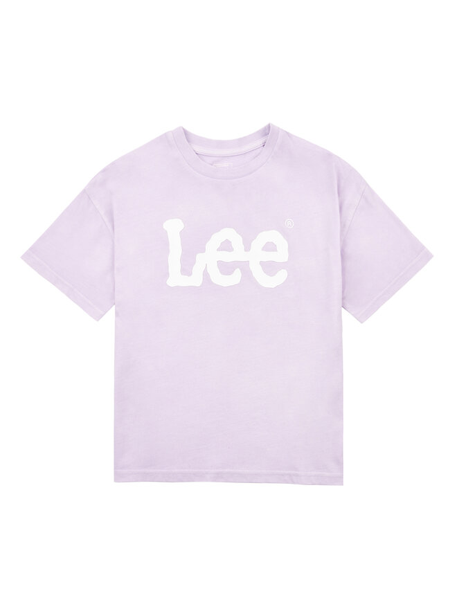 Lee Lee Marškinėliai Overdye LEG5080 Violetinė Regular Fit