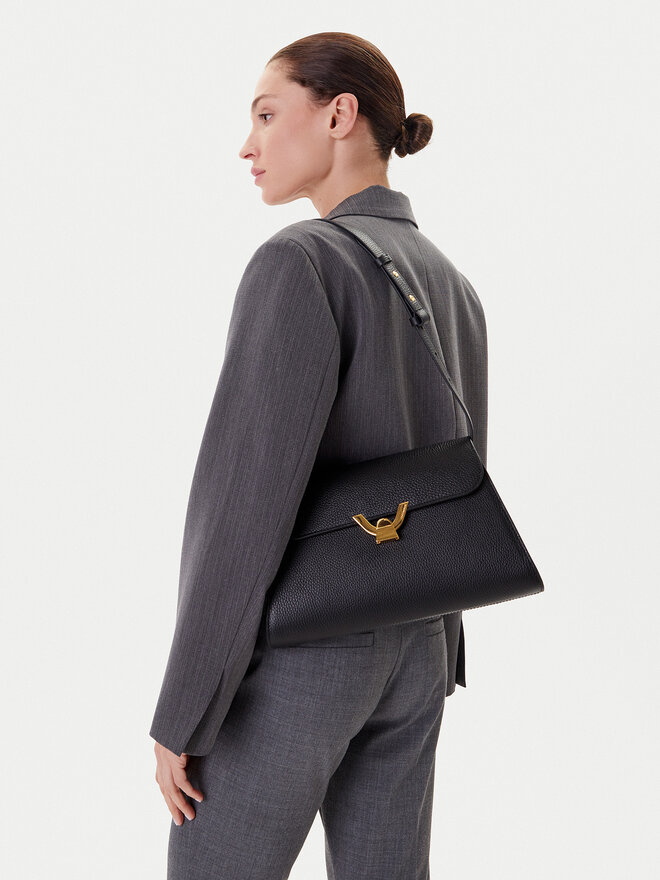 Coccinelle Handtasche Coccinelle E1 QTF 12 02 01 Schwarz