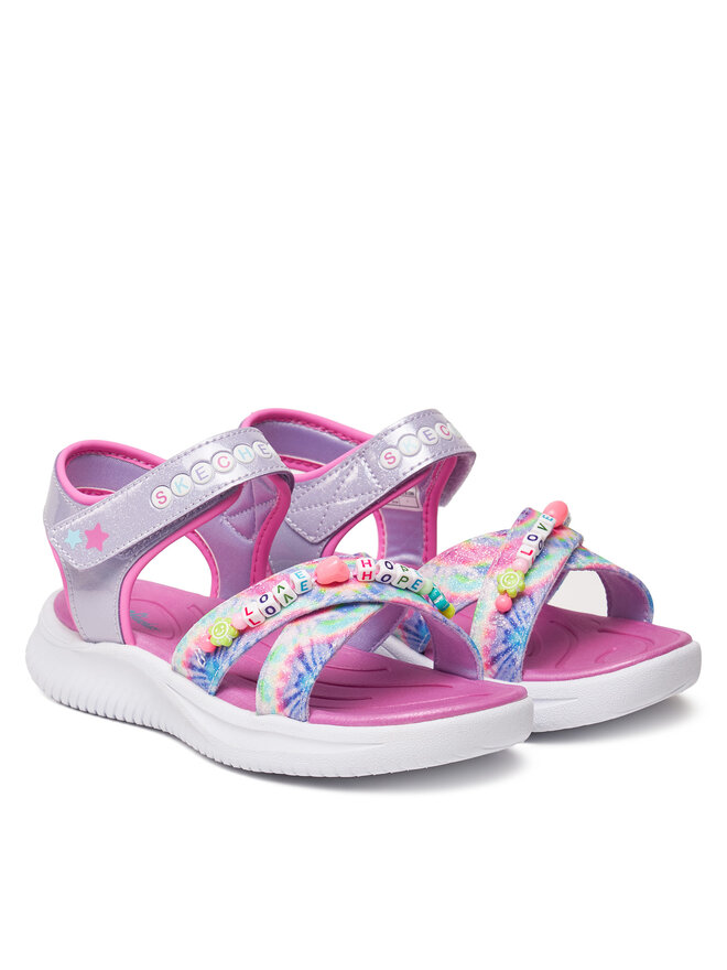 Skechers Sandály Skechers Jumpsters Sandal-Tie Dye Bffs 303045L/LVMT Fialová