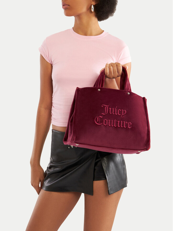 Juicy Couture Geantă Juicy Couture BIJXT8701WPO Vișiniu