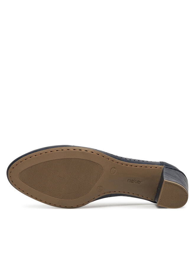 Rieker Pantofi pumps Rieker 41057-14 Bleumarin