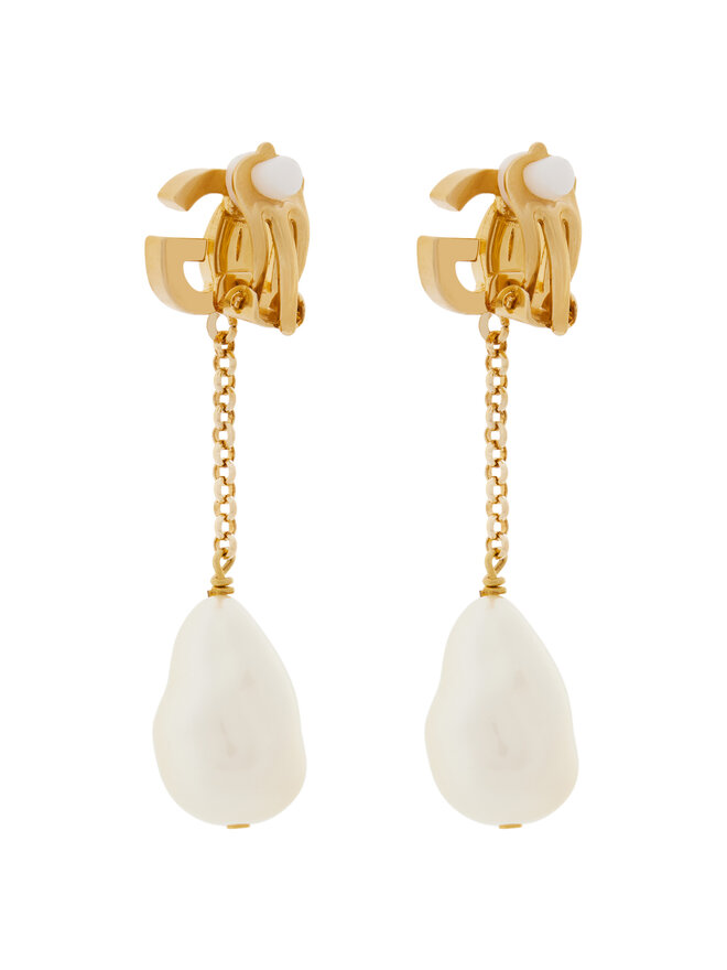 Dolce&Gabbana Orecchini a clip Dolce&Gabbana WEP2P2 W1111 Oro
